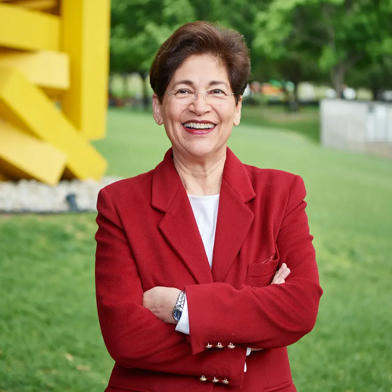 Zeta Melva, profesora.